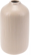 Kameninová váza 10,5x19 cm béžová