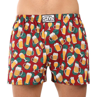 Pánské trenky Styx art klasická guma pivo (A1855) XL