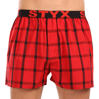 Pánské trenky Styx sportovní guma vícebarevné (B1031) M