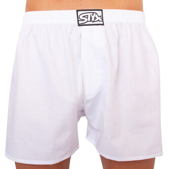 Pánské trenky Styx klasická guma nadrozměr bílé (E1061) 3XL