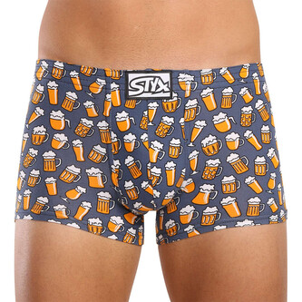 Pánské boxerky Styx art klasická guma pivo (Q1357) L