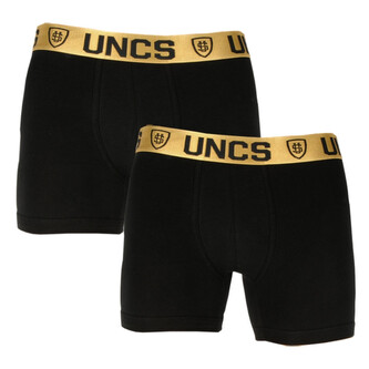 2PACK pánské boxerky UNCS Goldman nadrozměr (21L172PSPP) 4XL