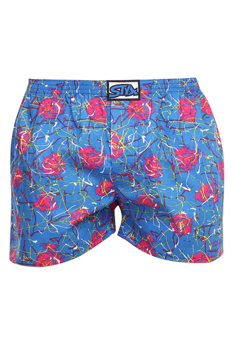 Pánské trenky Styx art klasická guma Jáchym srdíčka (A1358) XXL