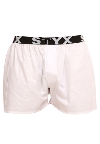 Pánské trenky Styx sportovní guma bílé (B1061) M