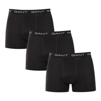 3PACK pánské boxerky Gant černé (900023004-005) L