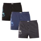 3PACK pánské trenky Andrie vícebarevné (PS 5853) L