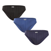 3PACK pánské slipy Andrie vícebarevné (PS 3582) L