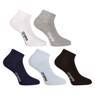 5PACK ponožky Lee Cooper nízké vícebarevné (PO41023) M