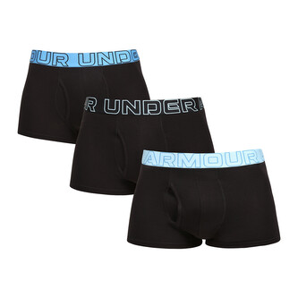 3PACK pánské boxerky Under Armour černé (1383891 003) M