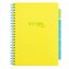 Kołozeszyt Pads A5/100K linia Neon żółty