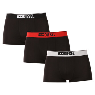 3PACK pánské boxerky Diesel černé (00ST3V-0GDAC-E7193) M