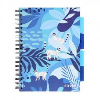 Kołozeszyt Pads B5/100K kratka Jungla niebieski