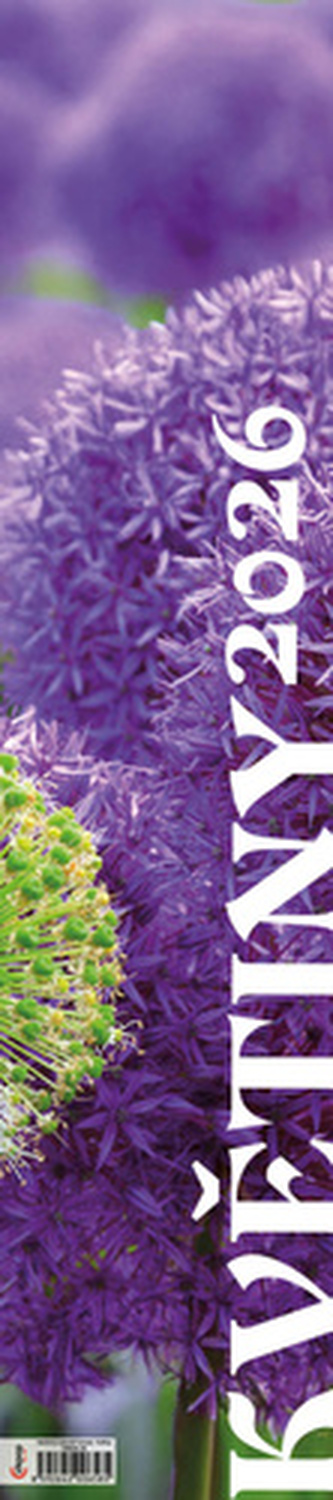 Květiny 2026 - nástěnný kalendář, kravata