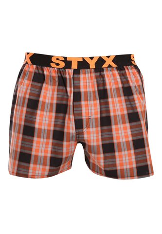 Pánské trenky Styx sportovní guma vícebarevné (B1026) M