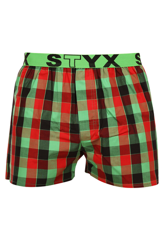 Pánské trenky Styx sportovní guma vícebarevné (B938) L