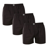 3PACK pánské trenky Horsefeathers Manny black (AM165A) XXL