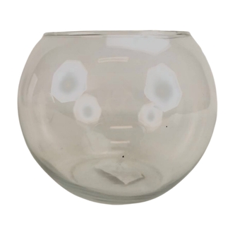 Skleněná miska z recyklovaného skla 13,5x15 cm, 2. jakost