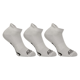 3PACK ponožky Styx nízké šedé (3HN1062) M