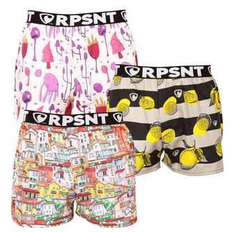 3PACK pánské trenky Represent exclusive Mike (R3M-BOX-07161922) M
