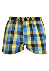 Pánské trenky Styx sportovní guma vícebarevné (B1015) XXL