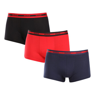 3PACK pánské boxerky HUGO vícebarevné (50517883 960) XL