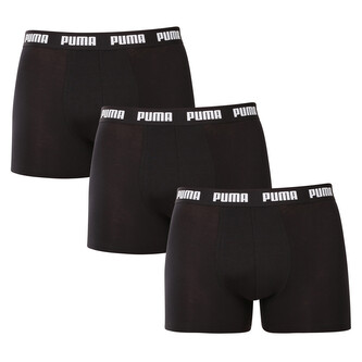 3PACK pánské boxerky Puma černé (701226820 001) L
