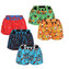 5PACK dámské trenky Styx art sportovní guma vícebarevné (5T1367834) L