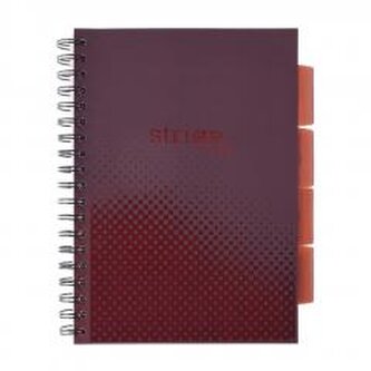 Kołozeszyt Pads B5/100K kratka Basic bordowy