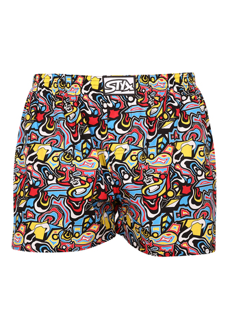 Pánské trenky Styx art klasická guma skica (A1254) M