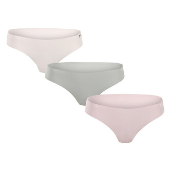 3PACK dámská tanga Under Armour vícebarevná (1383893 009) S