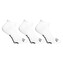 3PACK ponožky Styx nízké bílé (3HN1061) L