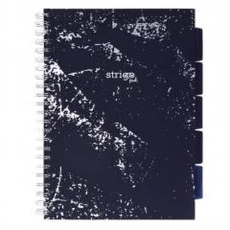 Kołozeszyt Pads A4/100K kratka Marmur granatowy