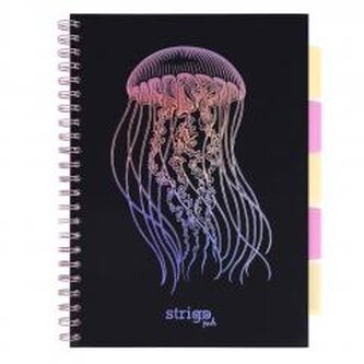 Kołozeszyt Pads A4/100K kratka Głębiny Meduza