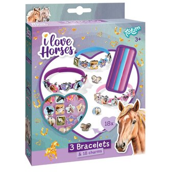 Koně vyrob si náramky