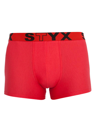 Pánské boxerky Styx sportovní guma červené (G1064) M