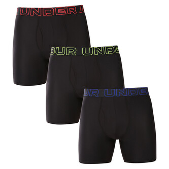 3PACK pánské boxerky Under Armour černé (1383878 005) XXL