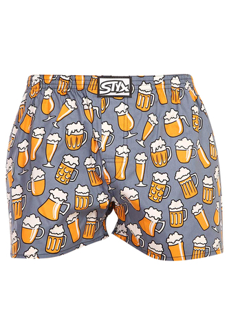 Pánské trenky Styx art klasická guma pivo (A1357) XXL