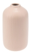 Kameninová váza 10,5x19 cm starorůžová