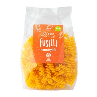 Těstoviny fusilli kukuřično-rýžové 300 g BIO   COUNTRY LIFE