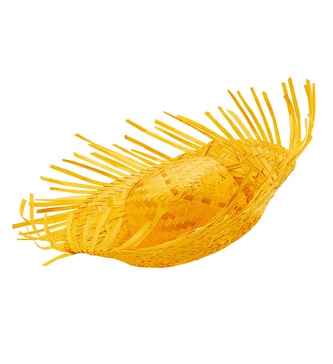 Widmann Slaměný klobouk plážový žlutý