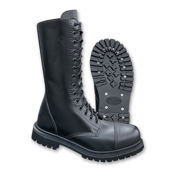 Boty Brandit Phantom Boots 14-dírkové - černé, 12