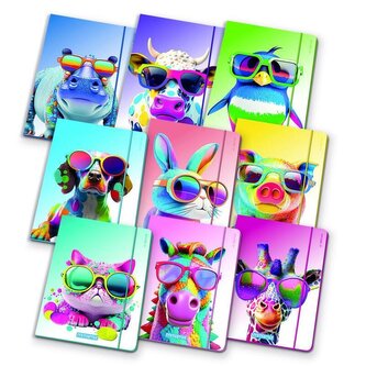 Desky s gumičkou "Animal", králík, MITAMA 62730-90090