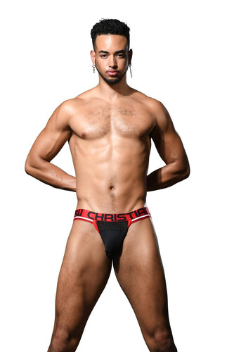 Pánské jocksy Andrew Christian černé ALMOST NAKED (93446-BLK) L