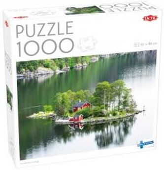 Puzzle 1000 Scandinavian cottage