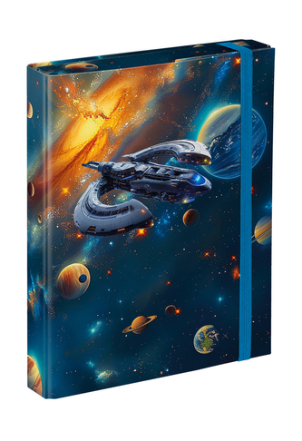 BAAGL Desky na školní sešity A5 Vesmír BAAGL Desky na školní sešity A5 Vesmír