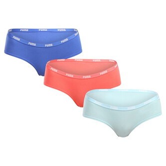 3PACK dámské kalhotky Puma vícebarevné (503007001 008) M