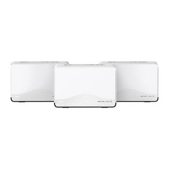 MERCUSYS Halo H27BE(3-pack) WiFi7 Mesh (BE3600,2,4GHz/5GHz,1x2,5GbELAN/WAN,2xGbELAN/WAN)