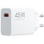 Xiaomi MDY-17-EF USB-A 45W Cestovní Nabíječka White (Bulk)