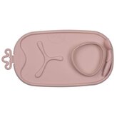B.BOX BB101311 Roll+go zwijana mata do nauki samodzielnego jedzenia róż