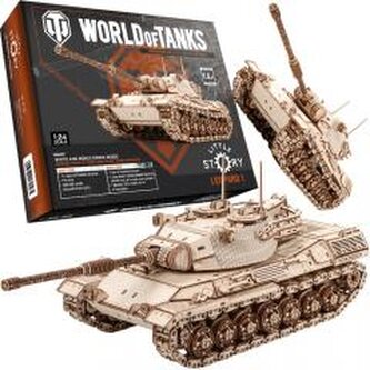 Puzzle drewniane 3D - Leopard 1